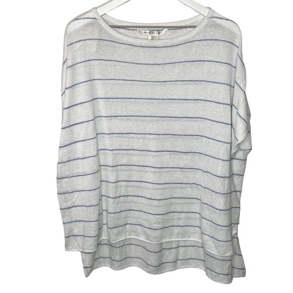 Max Studio Tops - Max Studio Lightweight Oversized Knit Short Sleeve Top - Women's Size L